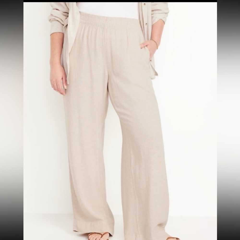 Old Navy linen pants